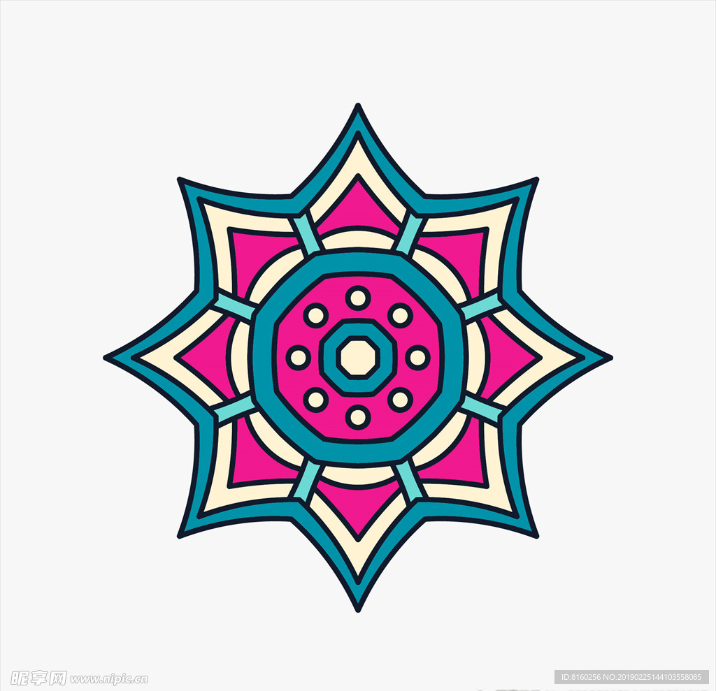 传统边框花纹