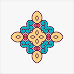 传统边框花纹