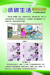 低碳生活展板
