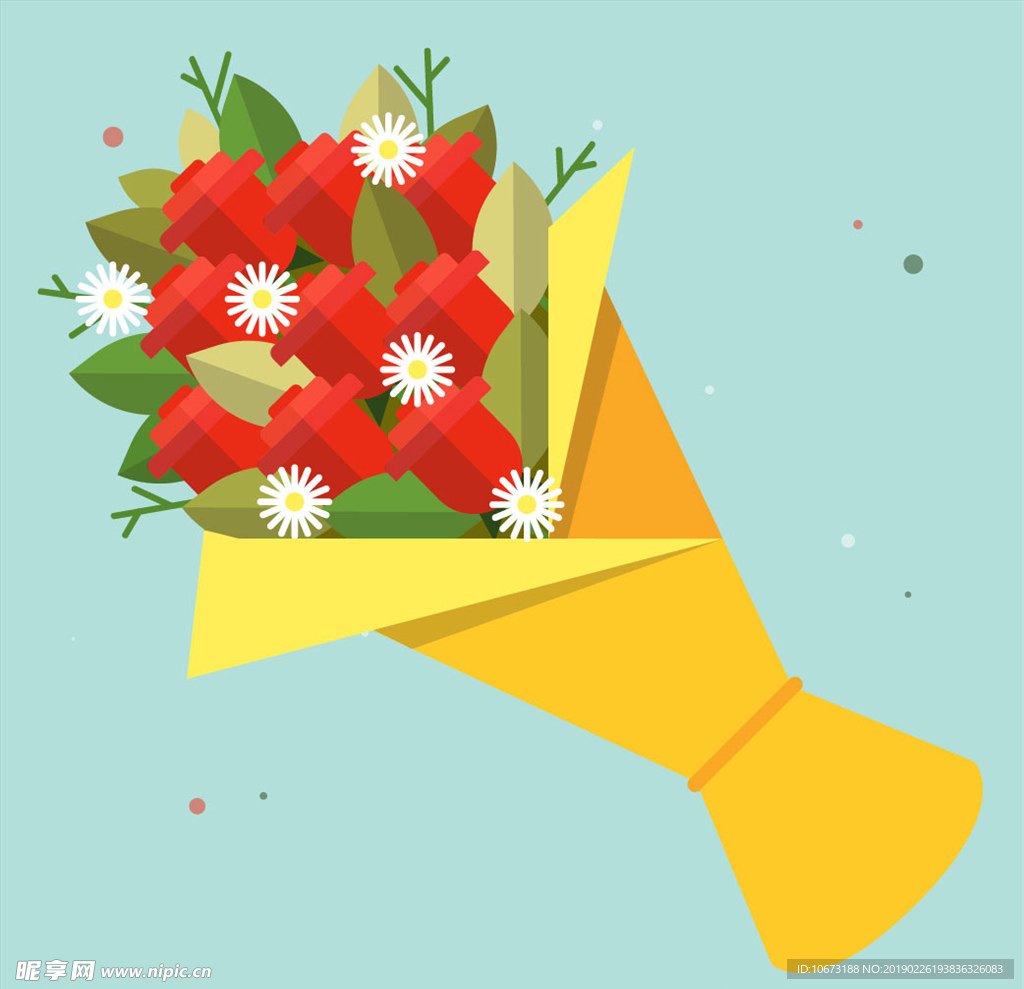 矢量玫瑰花