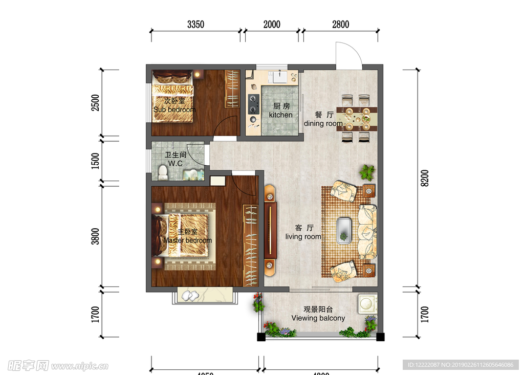 平面家具家居彩图彩图室内设计