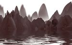 抽象山水