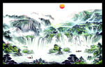 高清壁画背景墙