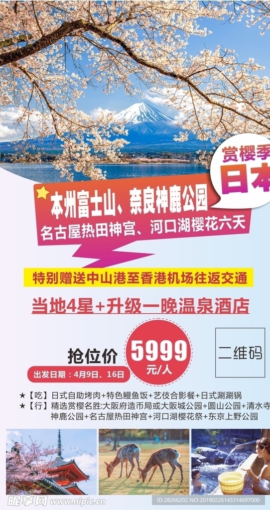 日本旅游樱花