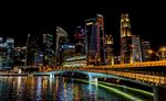 现代城市夜景