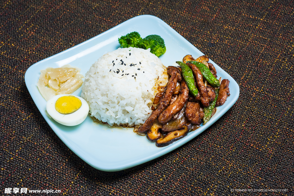 杭椒牛柳饭