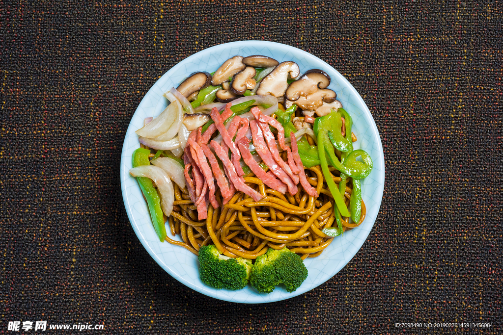 肉丝炒面