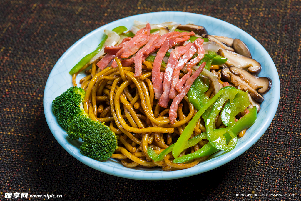 肉丝炒面