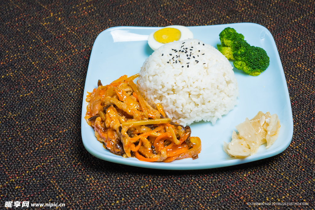 鱼香肉丝饭