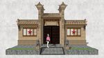 关东民居入户门