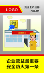 安全生产教育挂图