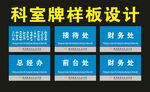 科室牌铝型材牌方正