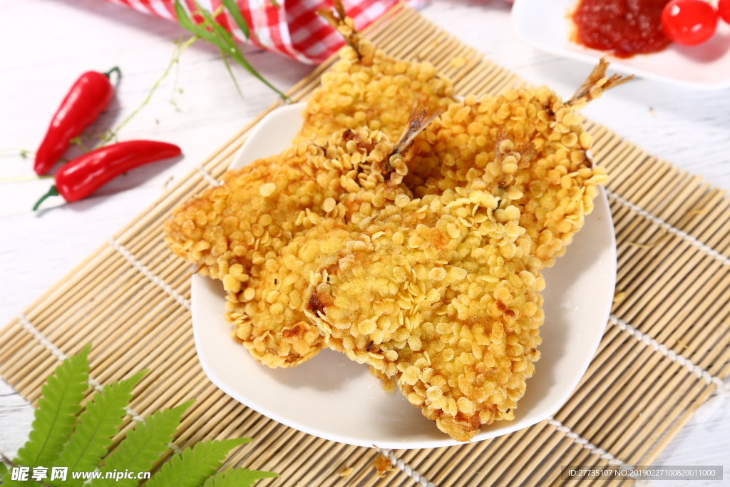 雪花鱼排 料理美食 美食拍摄