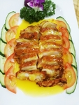 果汁鸡扒