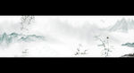 水墨风清明节山水画banner