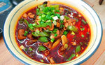 辣椒肉丝面