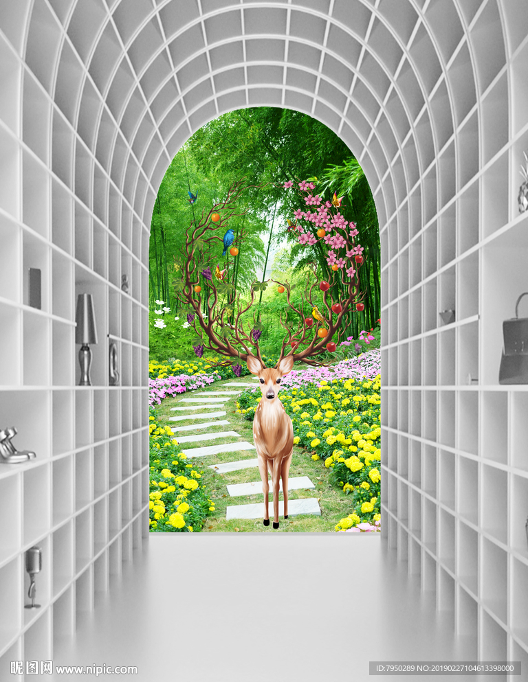 3D背景墙