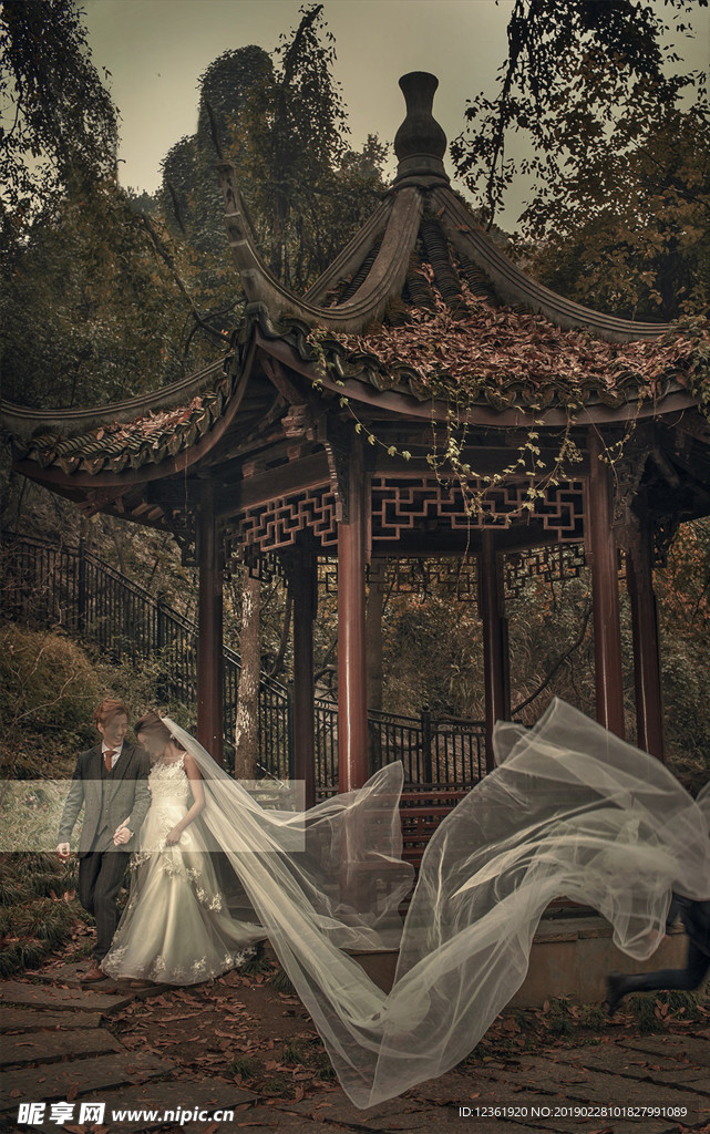 婚纱调色PSD