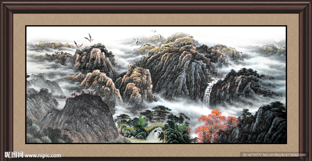 国画山水
