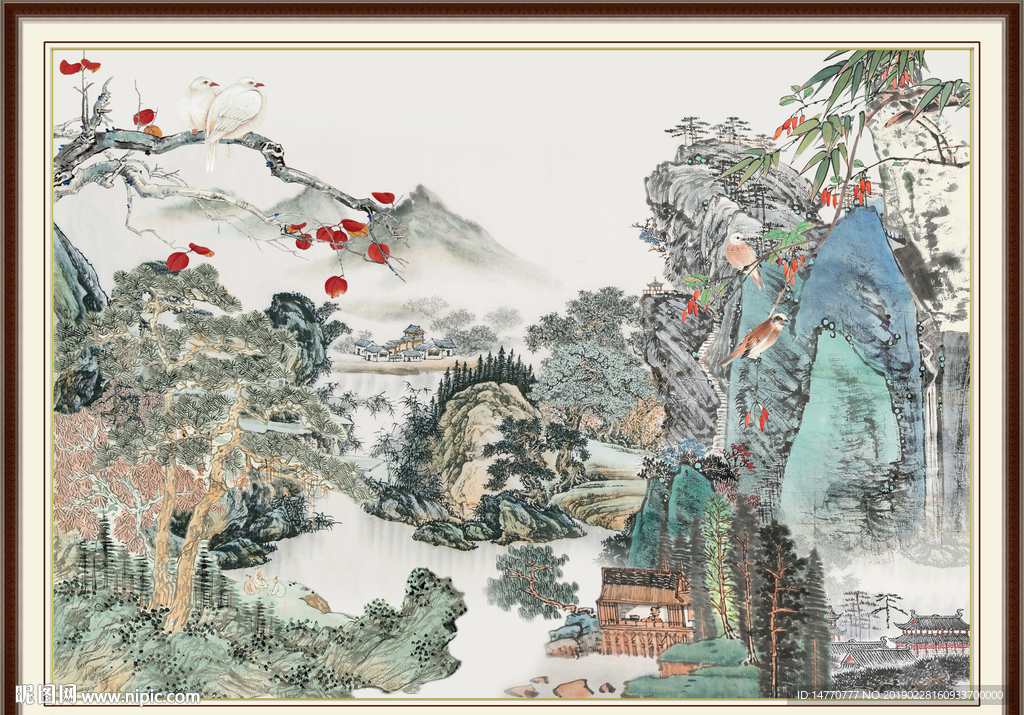 工笔花鸟