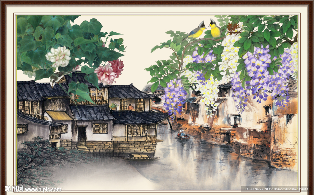 工笔花鸟