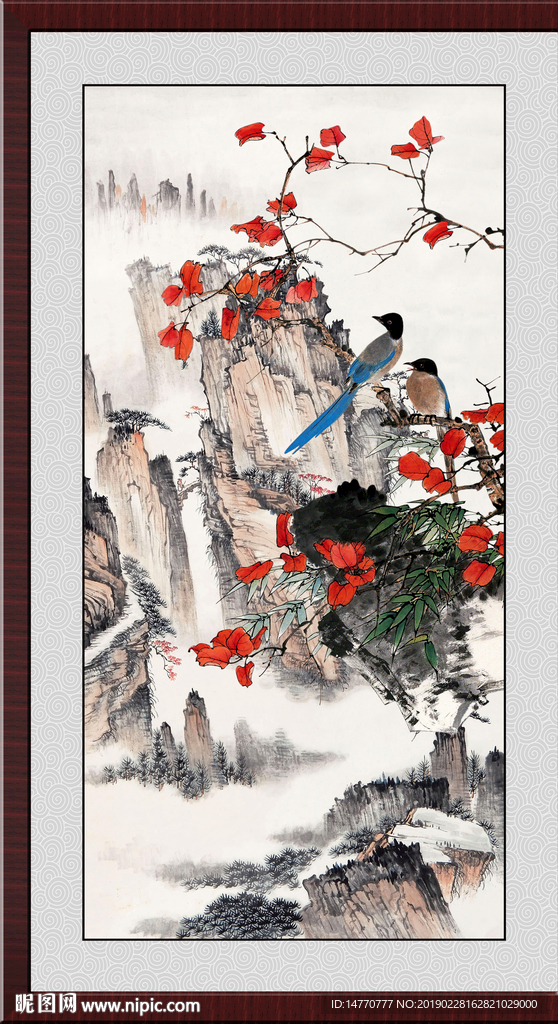 工笔花鸟
