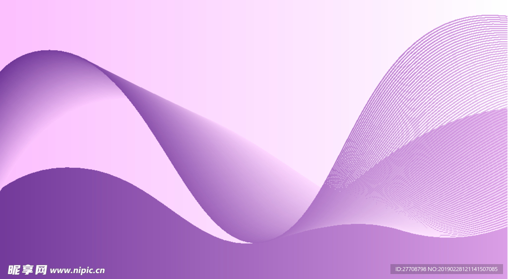 紫色烟雾线条背景
