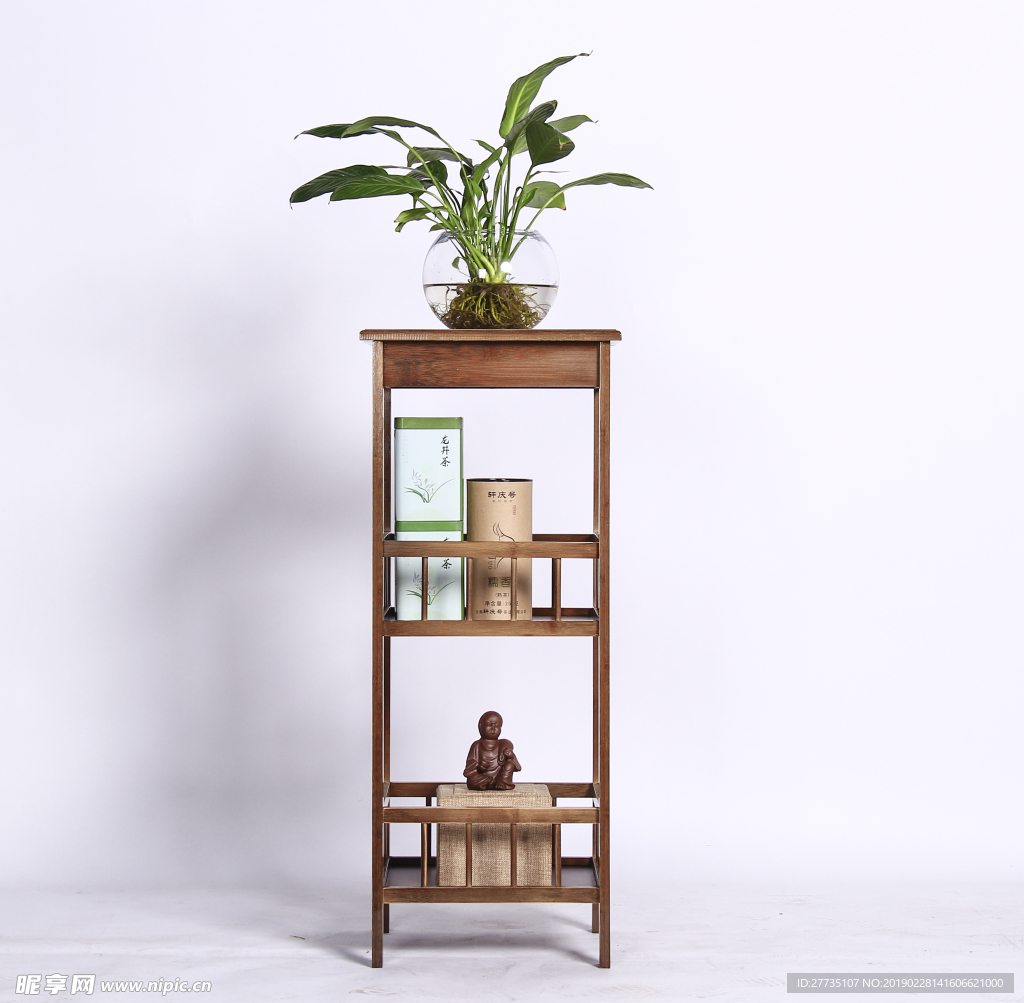 竹制品 竹置物架  产品拍摄