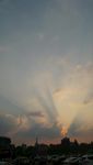 夕阳光芒