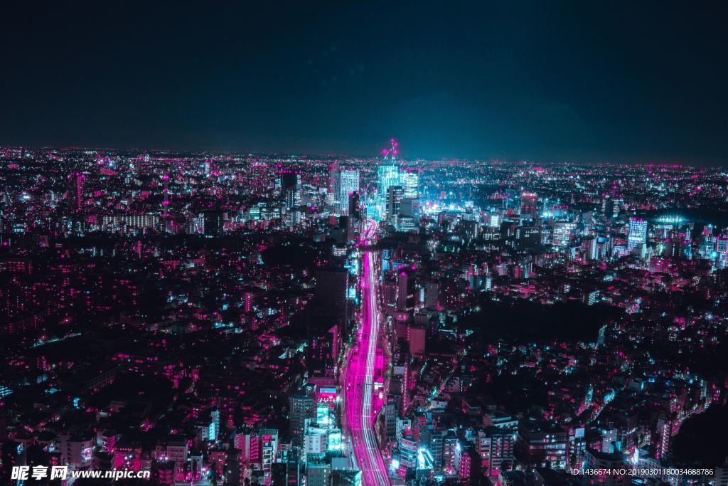 城市夜景