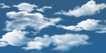 蓝色的天空