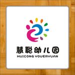 幼儿园标志矢量班徽校徽设计