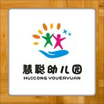 幼儿园标志矢量班徽校徽设计
