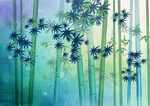 蓝色背景