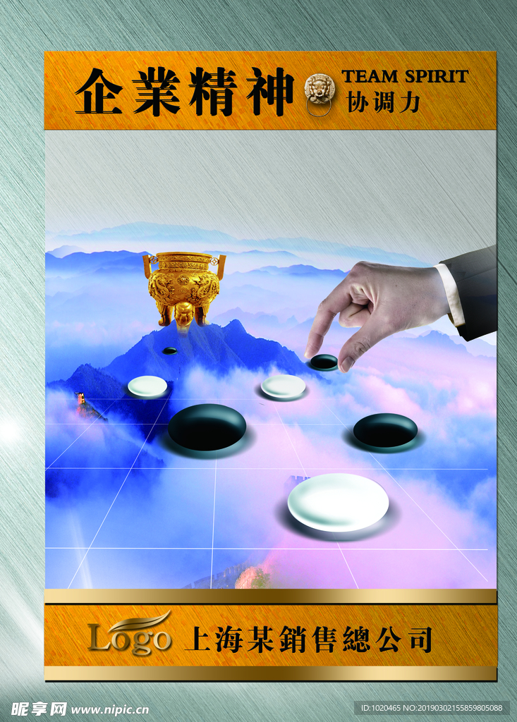 企业协调力挂图