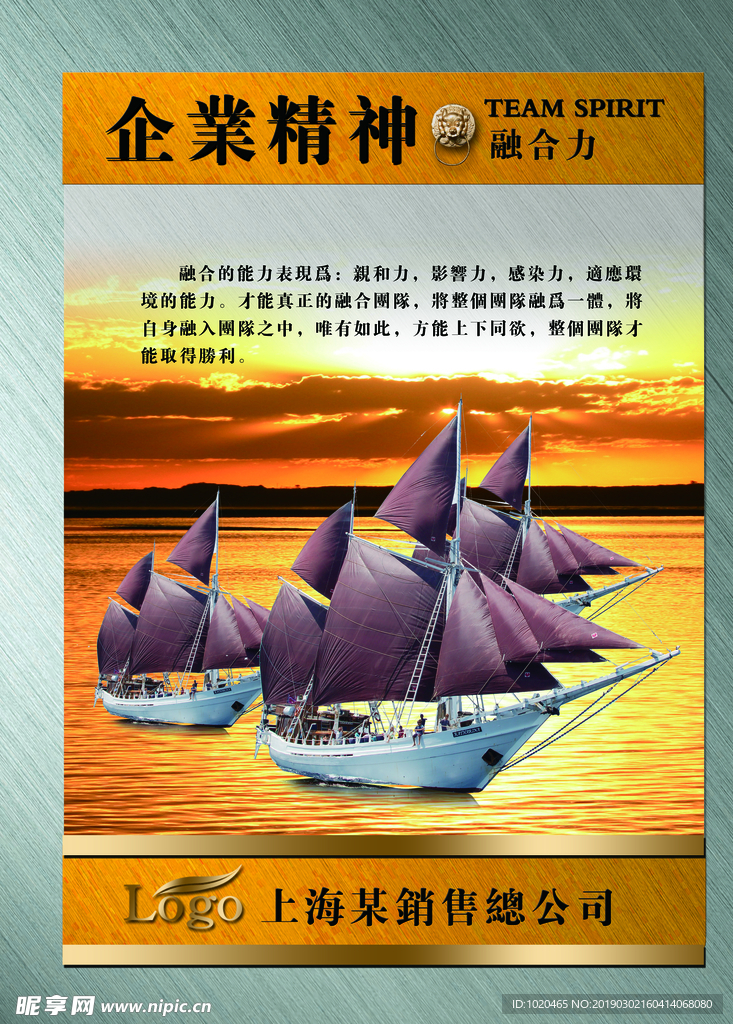 企业融合力挂图