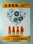 企业团队精神挂图