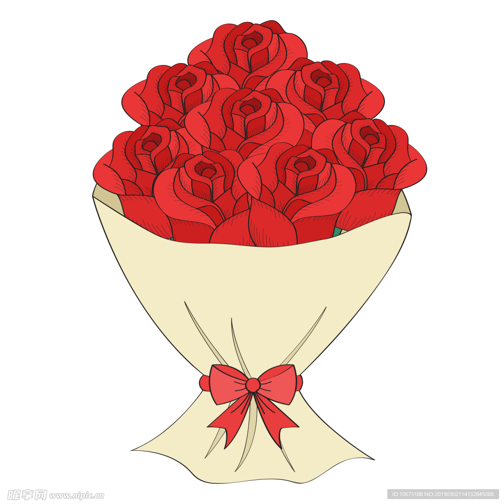 一枝玫瑰花素材-一枝玫瑰花图片-一枝玫瑰花素材图片下载-觅知网