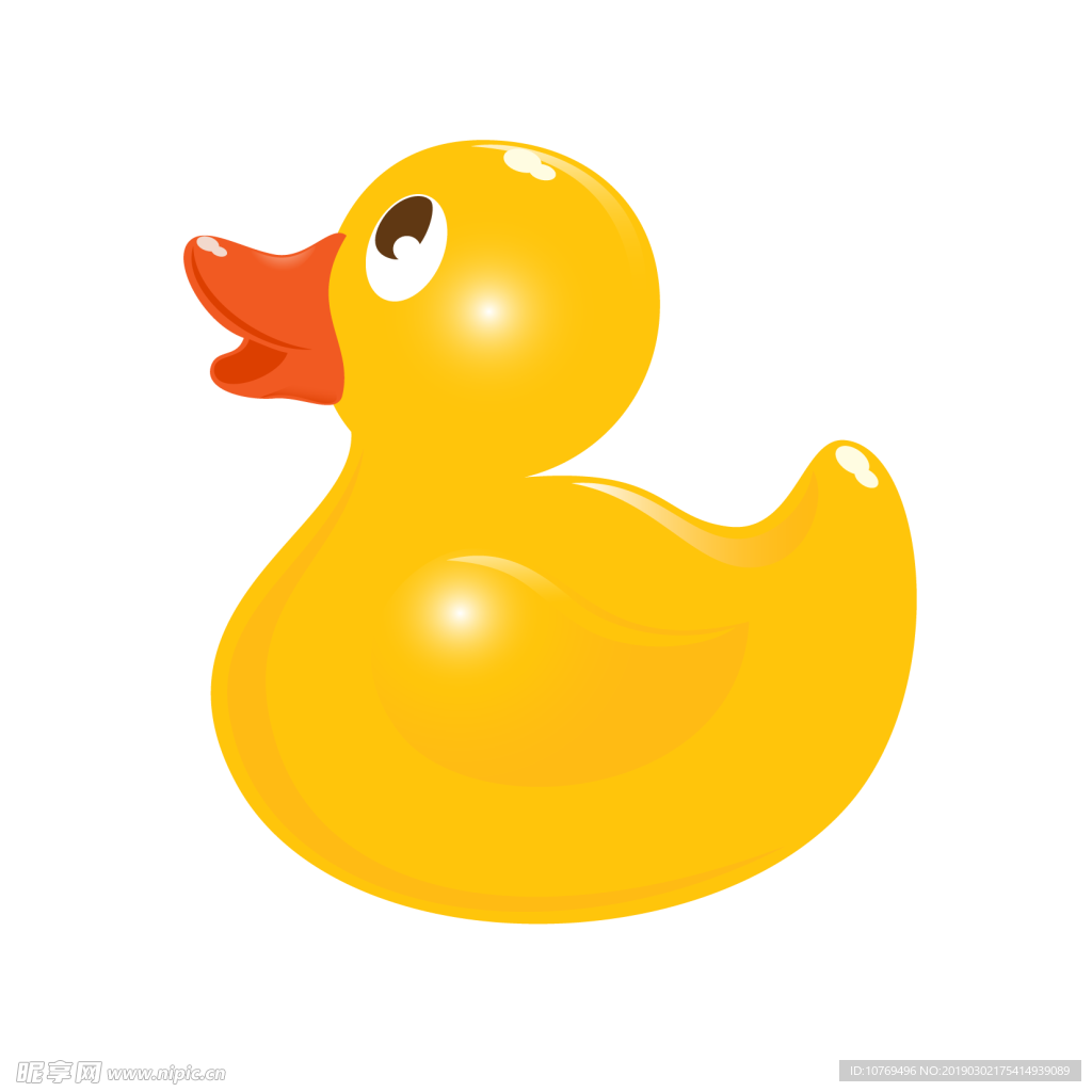 卡通小鸭子