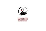 大气简约黑天鹅房地产logo设