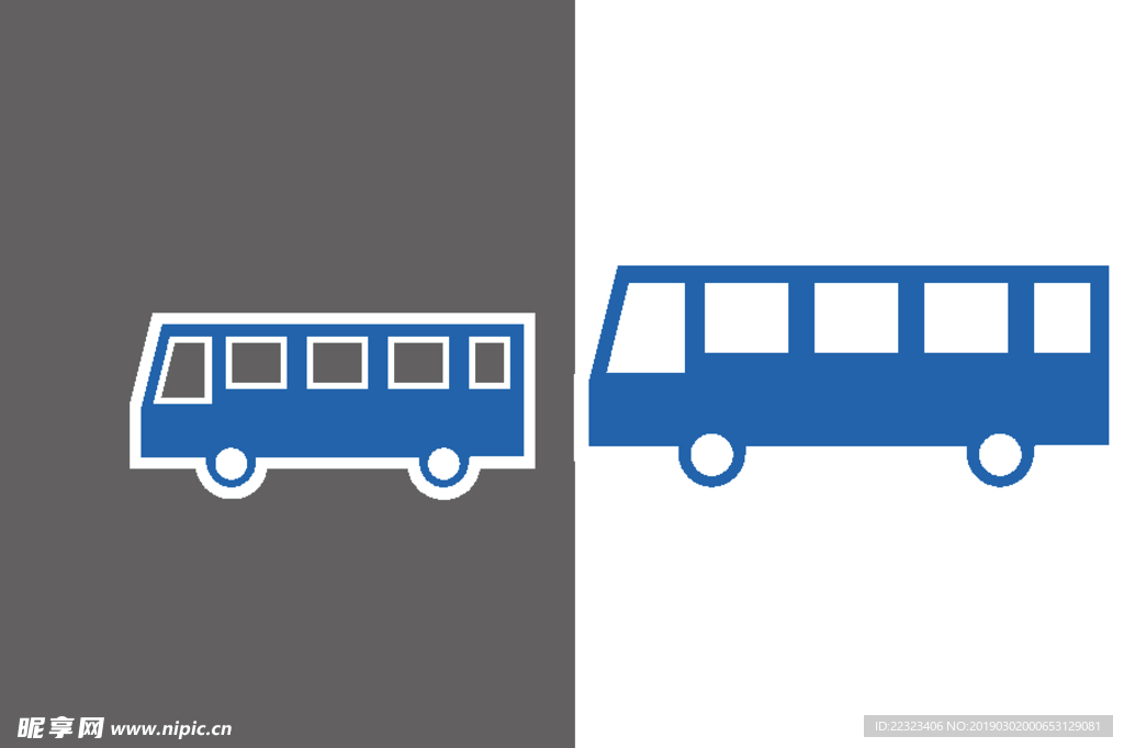 矢量公交车