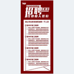 招聘展架