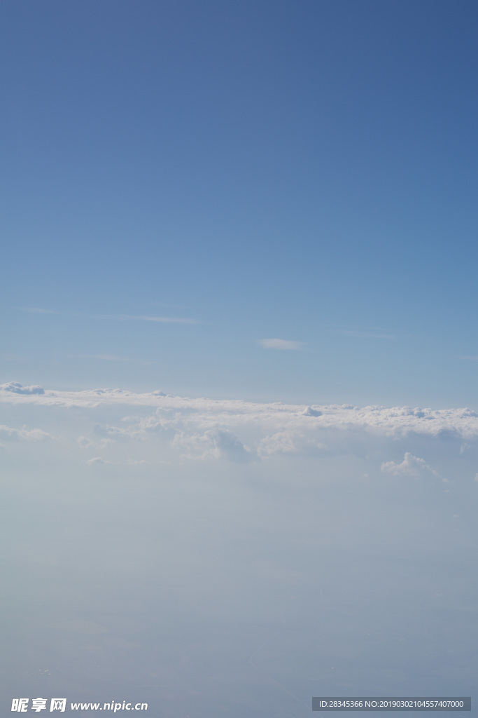 航拍云层