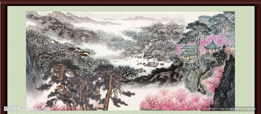 风景如画
