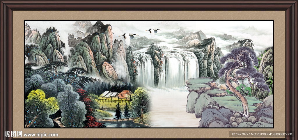 山水国画