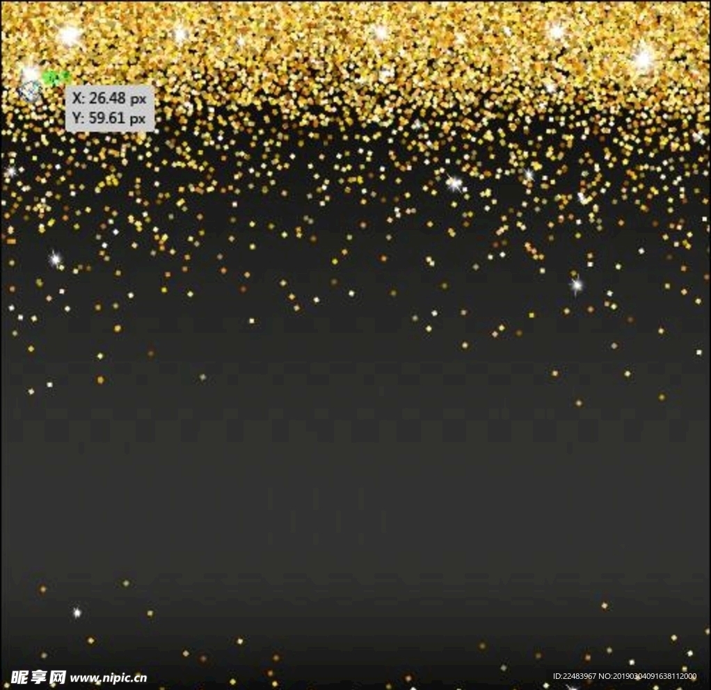 金色矢量图设计素材