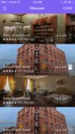 手机APP 紫色 旅游 酒店