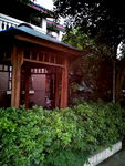 乡村大门楼图片