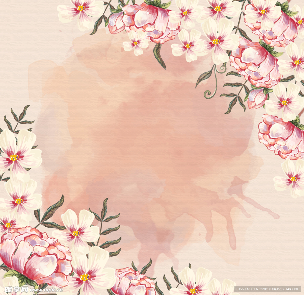 花背景