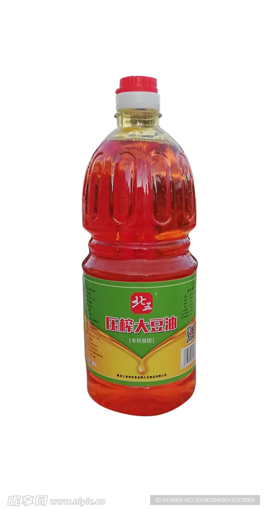 抠图豆油瓶002